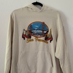 Brandy Melville nude San Francisco hoodie